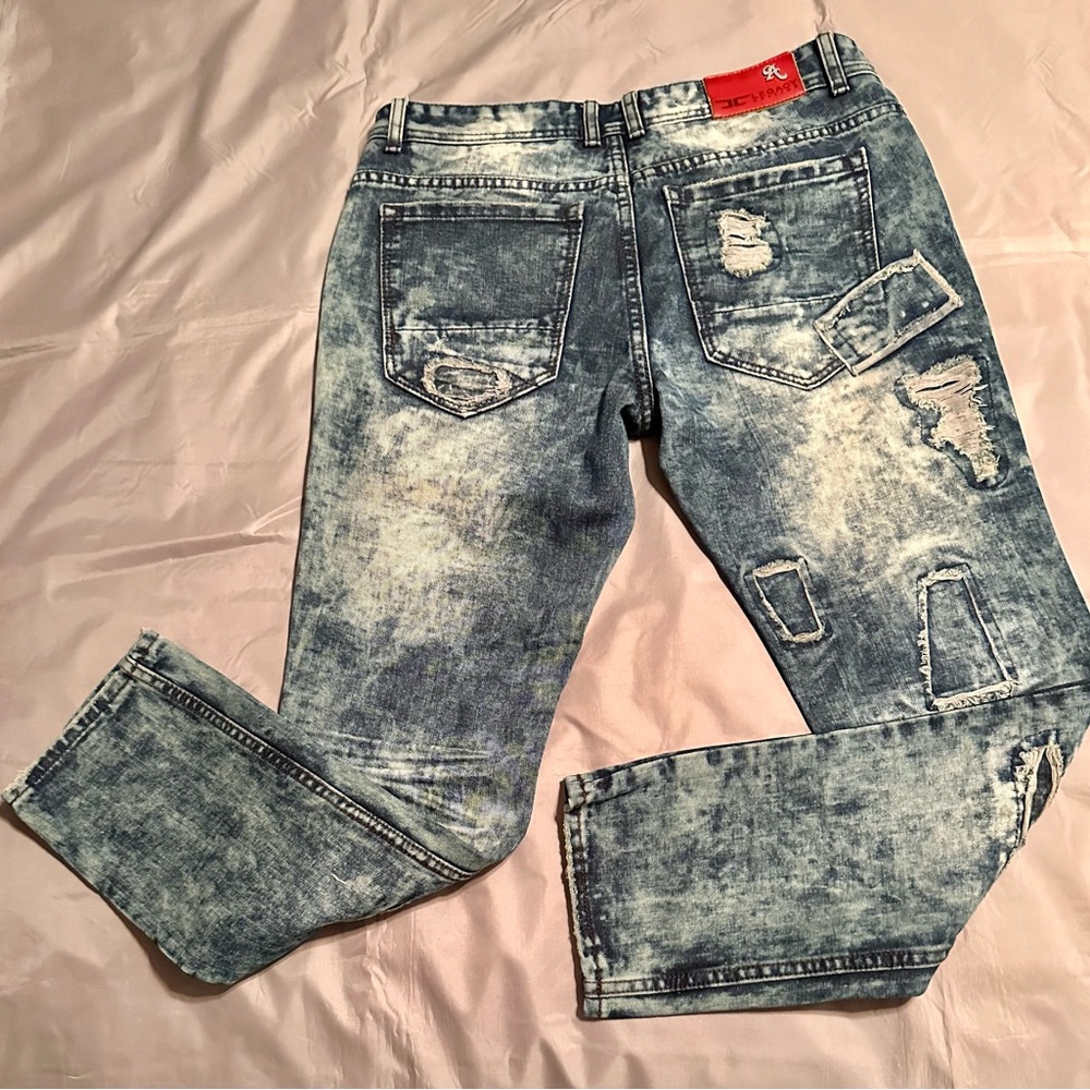 Men's Jordan Craig Distressed Jeans - Picture 3 of 4